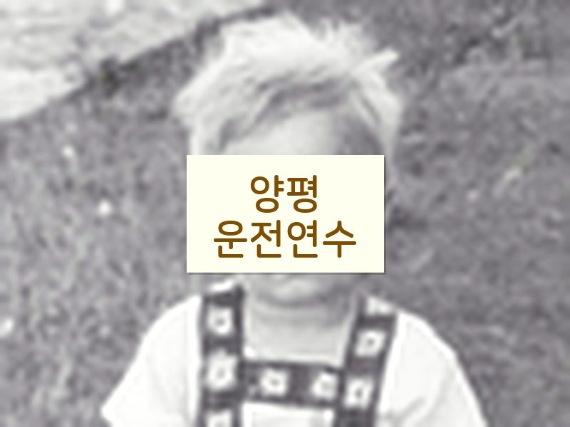 양평운전연수 후기