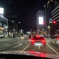 밤에 운전 이제 가능해졌어요