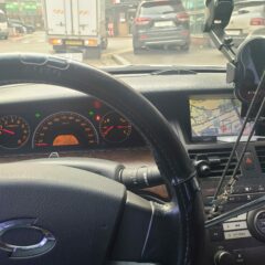 도시 밤 운전 첫날